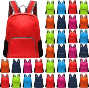 Patelai 48 Pcs 17" Backpacks Bulk for Kids Classic Colorful Bookbags for Elementary Middle High School Boys Girls (Bright Colors)
