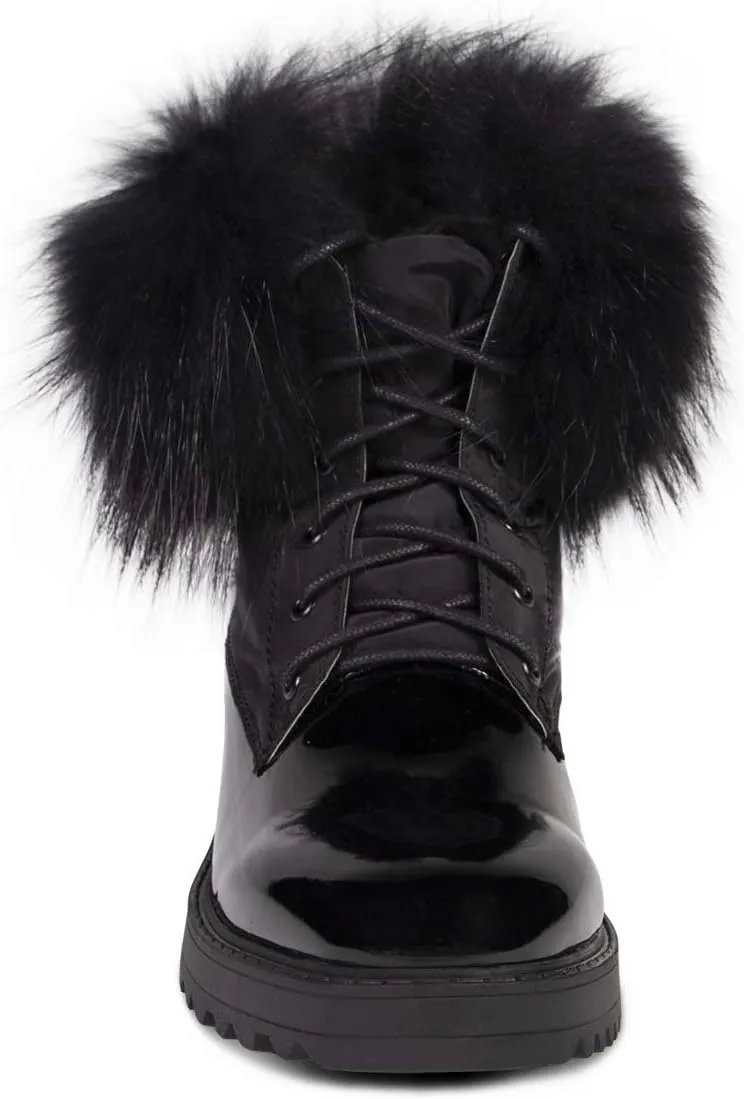 Patent Leather Boots for Women