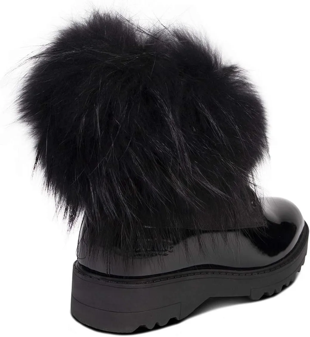 Patent Leather Boots for Women