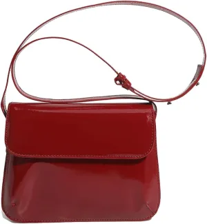 Patent Leather Evening Clutch Shiny Top-handle Purse Mini Shoulder Bag Elegant Handbag for Women