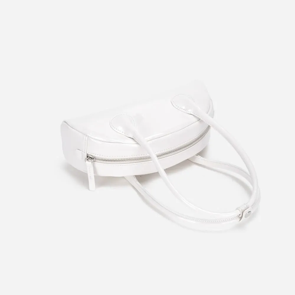 Patent Leather Shoulder Purse for Women Tote Handbags Small Top Handle Purse Cute Clutch Hobo Bag Satchel