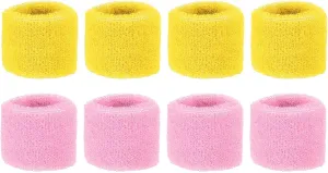 PATIKIL Sports Wristbands Cotton Terry Cloth Absorbent Sweatband for Basketball Working Out Athletic Running