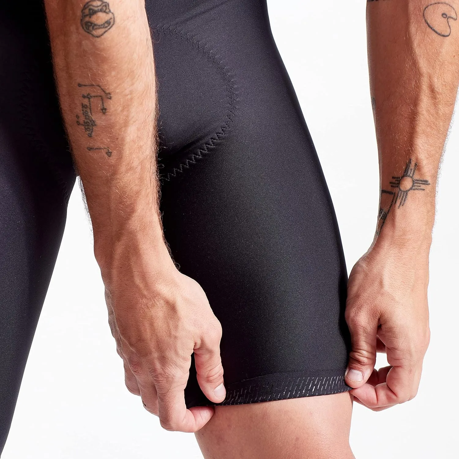 PEARL IZUMI Men's 10.5" Attack Air Bib Shorts, Breathable with Reflective Fabric