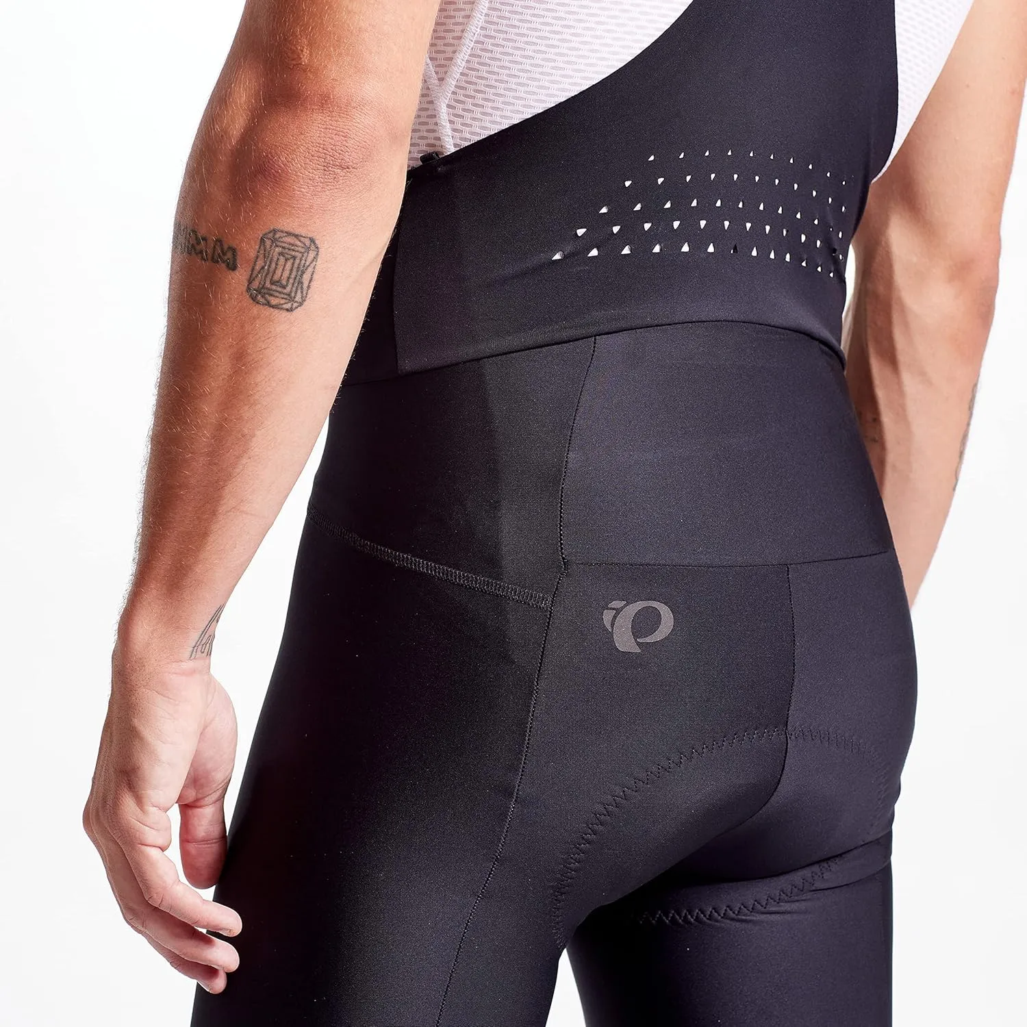 PEARL IZUMI Men's 10.5" Attack Air Bib Shorts, Breathable with Reflective Fabric