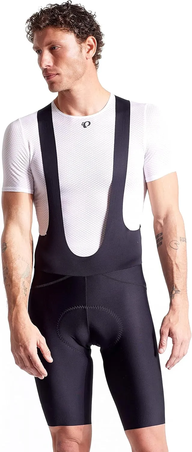 PEARL IZUMI Men's 10.5" Attack Air Bib Shorts, Breathable with Reflective Fabric