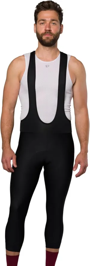 PEARL IZUMI Men's 18.75" Attack 3/4 Bib Tights, Reflective Elements with Elite Levitate Chamois & Premium Fabric