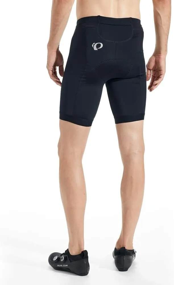 PEARL iZUMi Men's 8.5" SELECT Pursuit Tri Cycling Shorts, Breathable Compression with Reflective Fabric