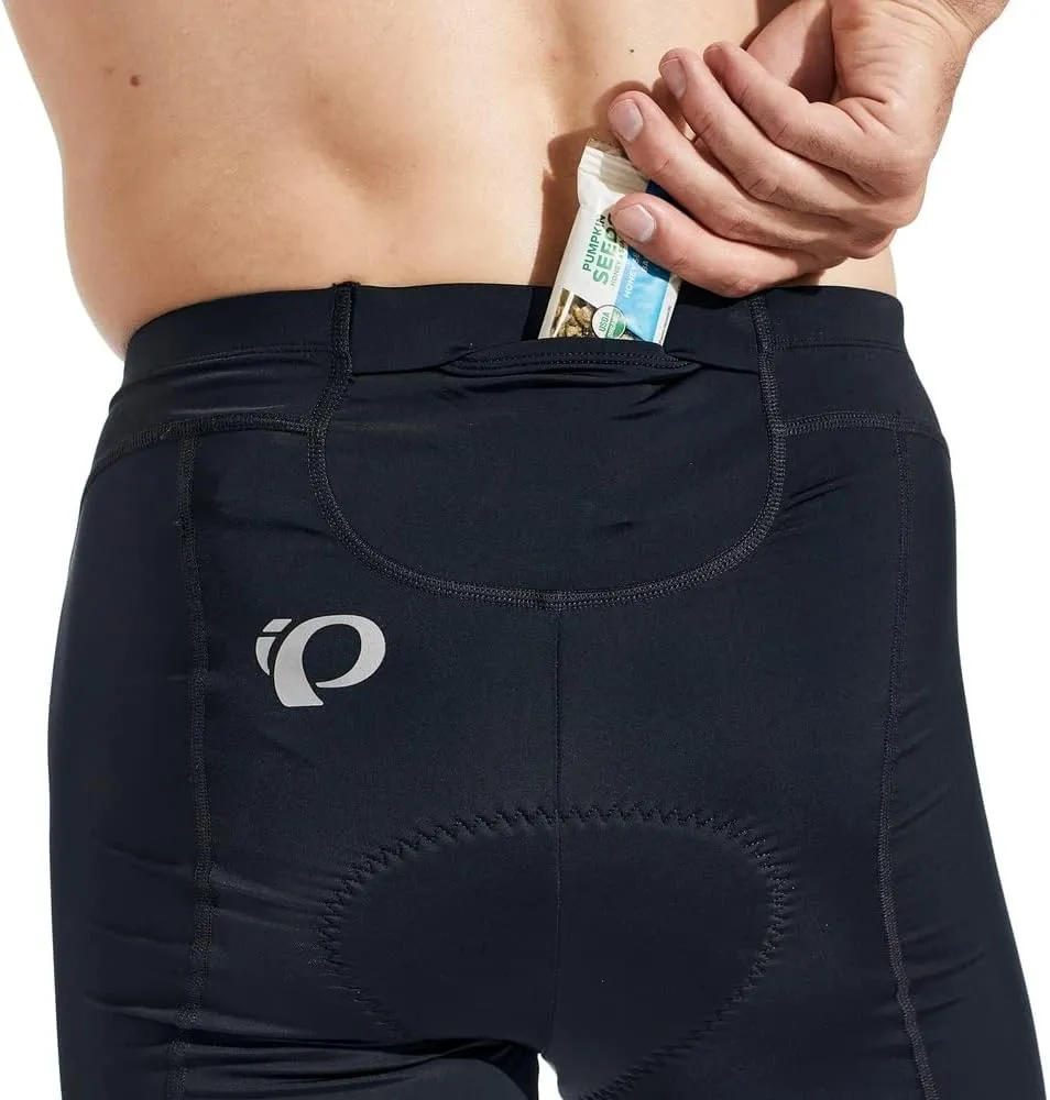 PEARL iZUMi Men's 8.5" SELECT Pursuit Tri Cycling Shorts, Breathable Compression with Reflective Fabric