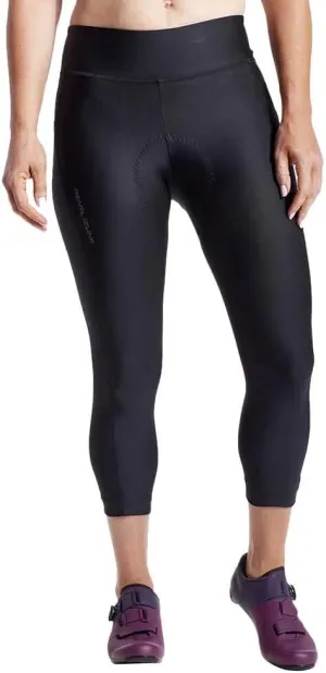 PEARL IZUMI Women's Sugar 21" Cropped Cycling Tights, Wide Waistband & Two Side Cargo Pockets, Reflective Fabric