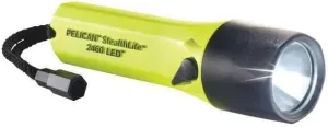 Pelican 2460 Industrial Handheld, LED, Yellow Lighting, Black