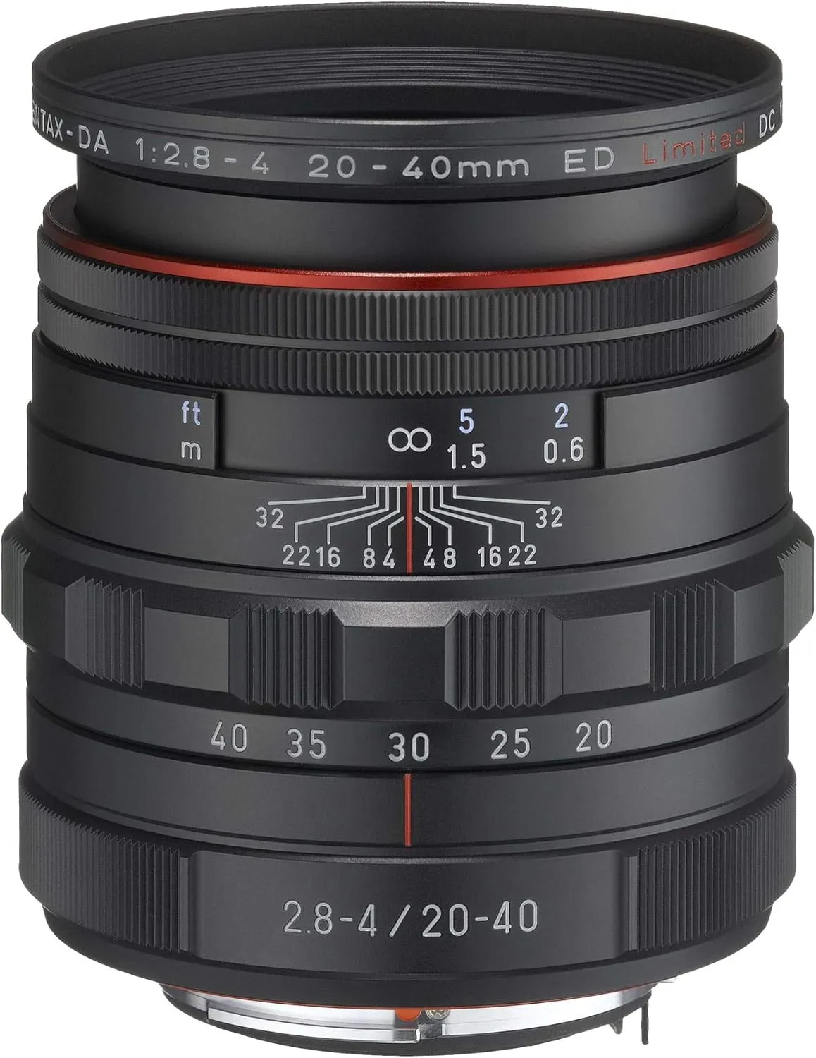 Pentax 20-40 mm/F 2,8-4,0 HD DA ED LIMITED DC WR 20 mm Lens