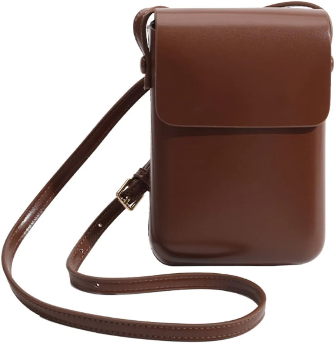 Phone Purses with Crossbody Strap for Women Patent Leather Purse Designer Bags Aesthetic Purse
