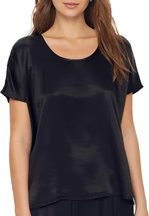 PJ Harlow Roxxy Satin Lounge Top
