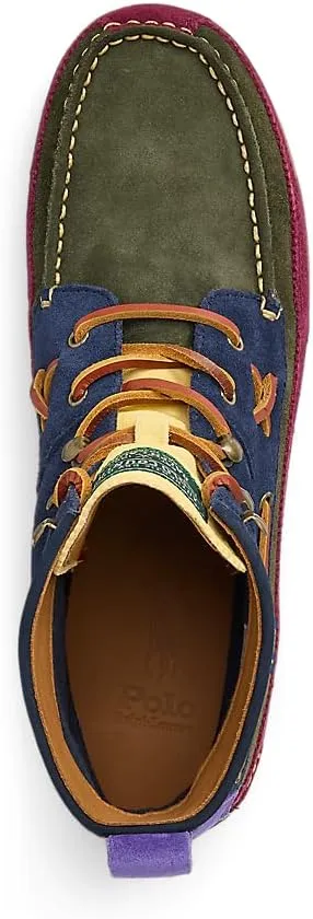 POLO RALPH LAUREN Men's Suede-Ranger mid Cut Boot Ankle