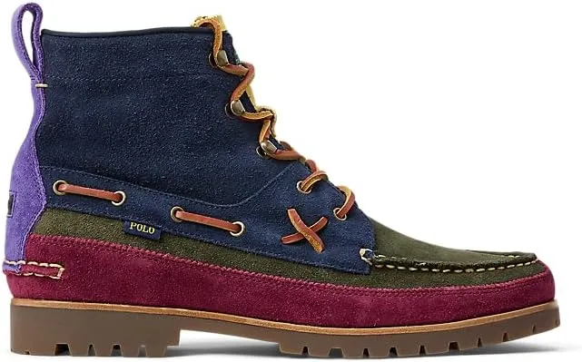 POLO RALPH LAUREN Men's Suede-Ranger mid Cut Boot Ankle