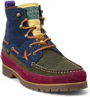 POLO RALPH LAUREN Men's Suede-Ranger mid Cut Boot Ankle