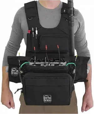 Porta Brace ATV-888 Audio Vest, Compatible with Sound Devices 888