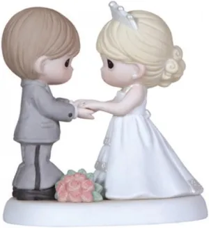 Precious Moments, From This Day Forward Bisque Porcelain Figurine, 123017