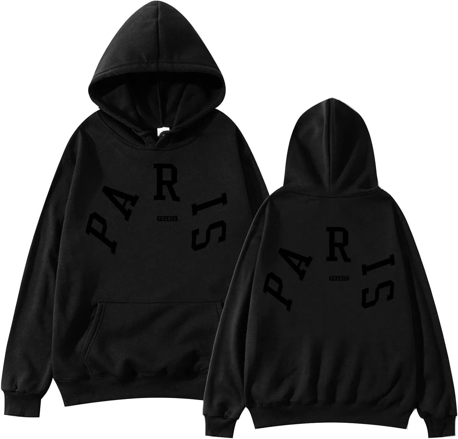 Preppy Pink Palm Puff Hoodie Y2K Teen Girls Clothing 2024Graphic Sweatshirtfor Women2024 Fall Fashion