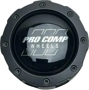 Pro Comp Wheels Satin Black Snap in Wheel Center Cap 703665500