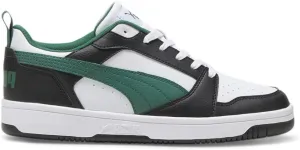 Puma Mens Rebound V6 Low Lace Up Sneakers Shoes Casual - White