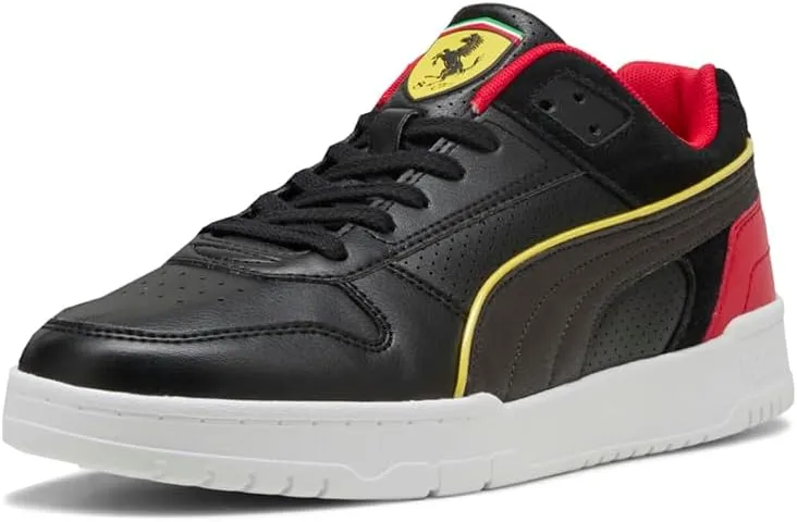 PUMA Mens Scuderia Ferrari Rbd Game Low Lace Up Sneakers Shoes Casual - Black