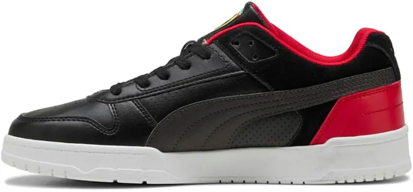 PUMA Mens Scuderia Ferrari Rbd Game Low Lace Up Sneakers Shoes Casual - Black