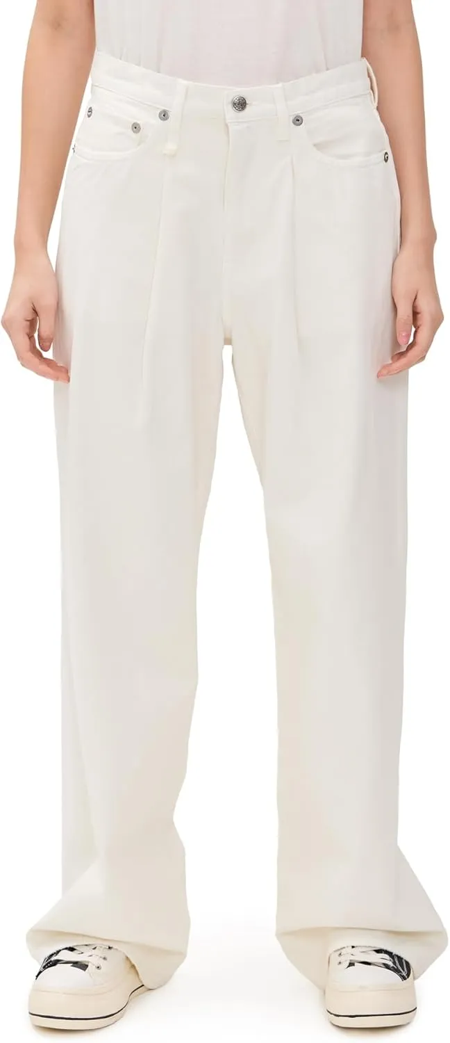 R13 Women's Damon Pleated Jeans