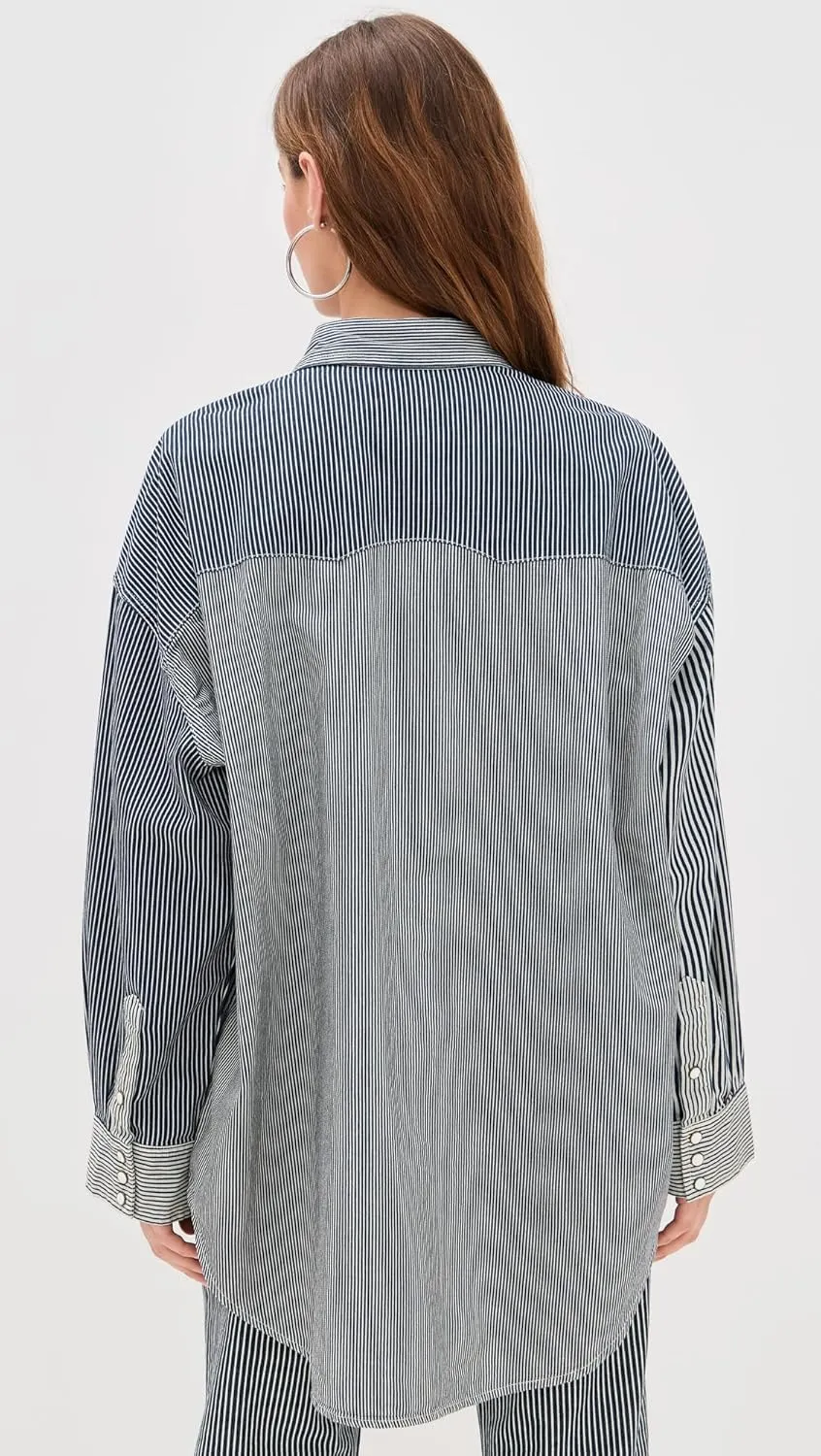 R13 Women's Oversized Cowboy Shirt