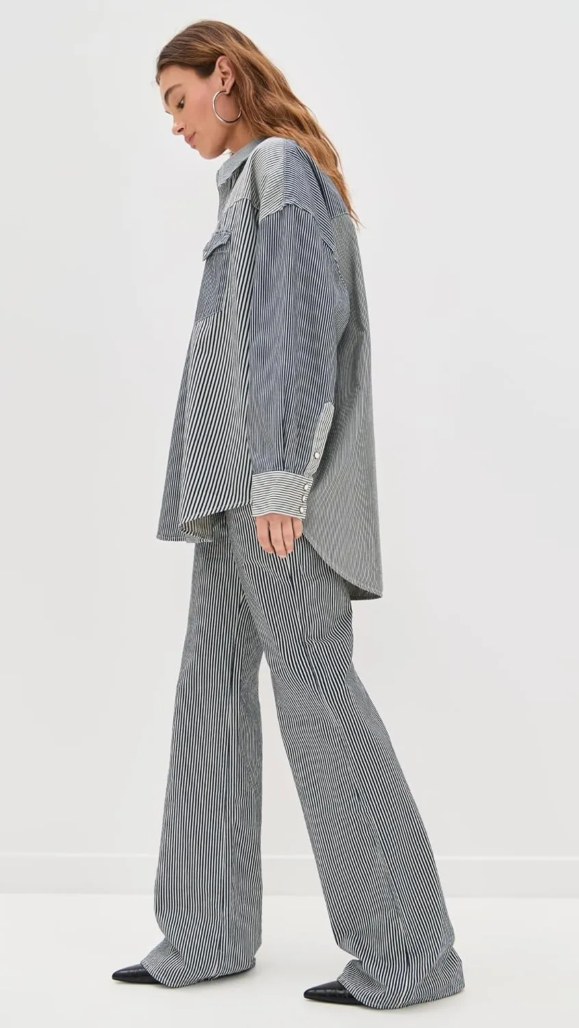 R13 Women's Oversized Cowboy Shirt