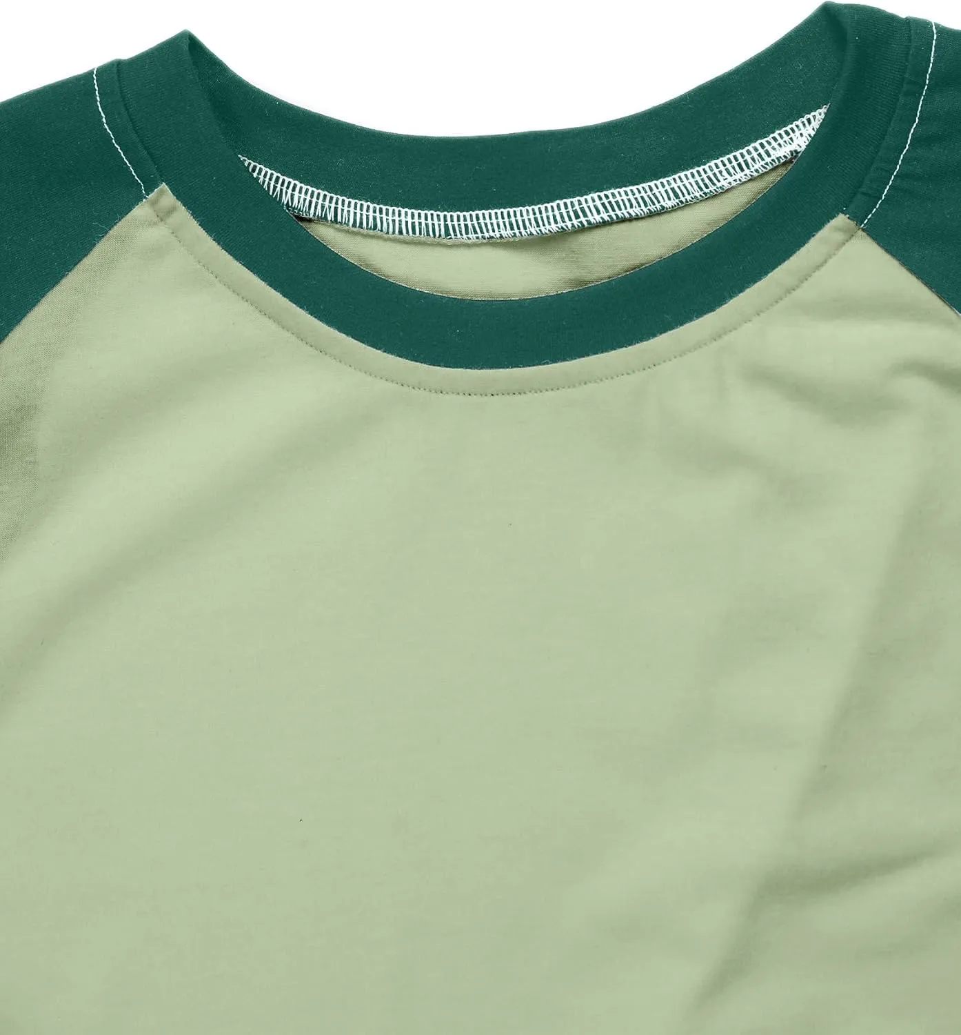 Remidoo Womens Short Sleeve Oversized T Shirt Color Block Crew Neck Casual Tee Tops