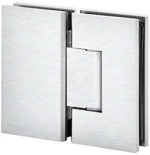 Replacement for Maxum Series Glass To Glass Mount Shower Door Hinge 180 Degree Satin-Chrome