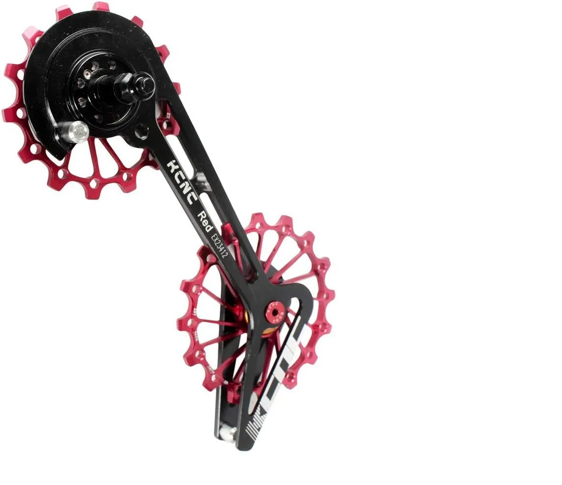 Road Cyclocross Gravel E-Bike Bicycle Bike Rear Derailleur Oversized Pulley Wheel System Cage OSPW Cycling for Sram Red/Force/Rival Mechanical 10/11 Speed use