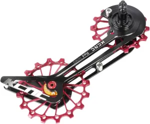Road Cyclocross Gravel E-Bike Bicycle Bike Rear Derailleur Oversized Pulley Wheel System Cage OSPW Cycling for Sram Red/Force/Rival Mechanical 10/11 Speed use