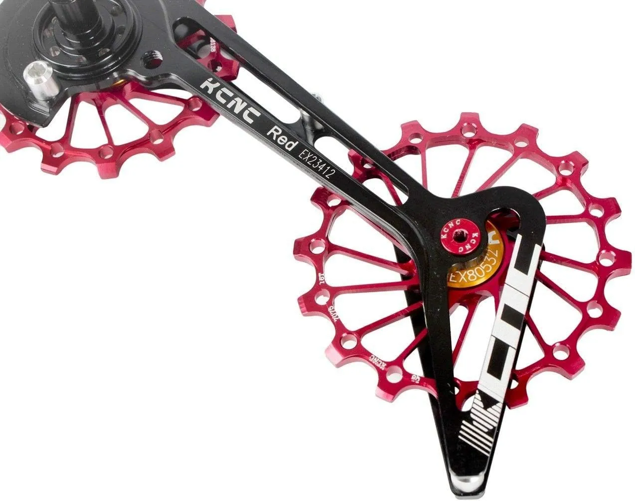 Road Cyclocross Gravel E-Bike Bicycle Bike Rear Derailleur Oversized Pulley Wheel System Cage OSPW Cycling for Sram Red/Force/Rival Mechanical 10/11 Speed use