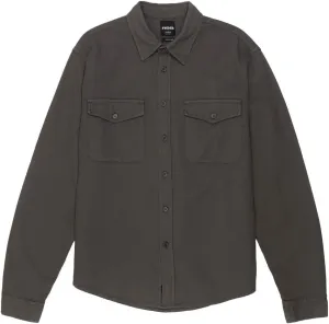 Rsq Mens Waffle Oversized Long Sleeve Button Up Shirt