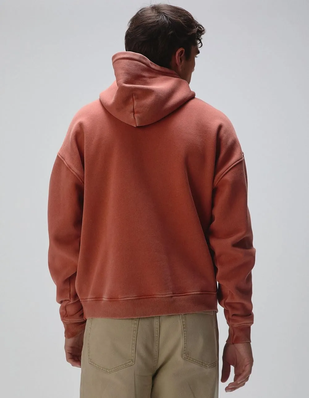 Rsq Mens Washed Oversized Hoodie
