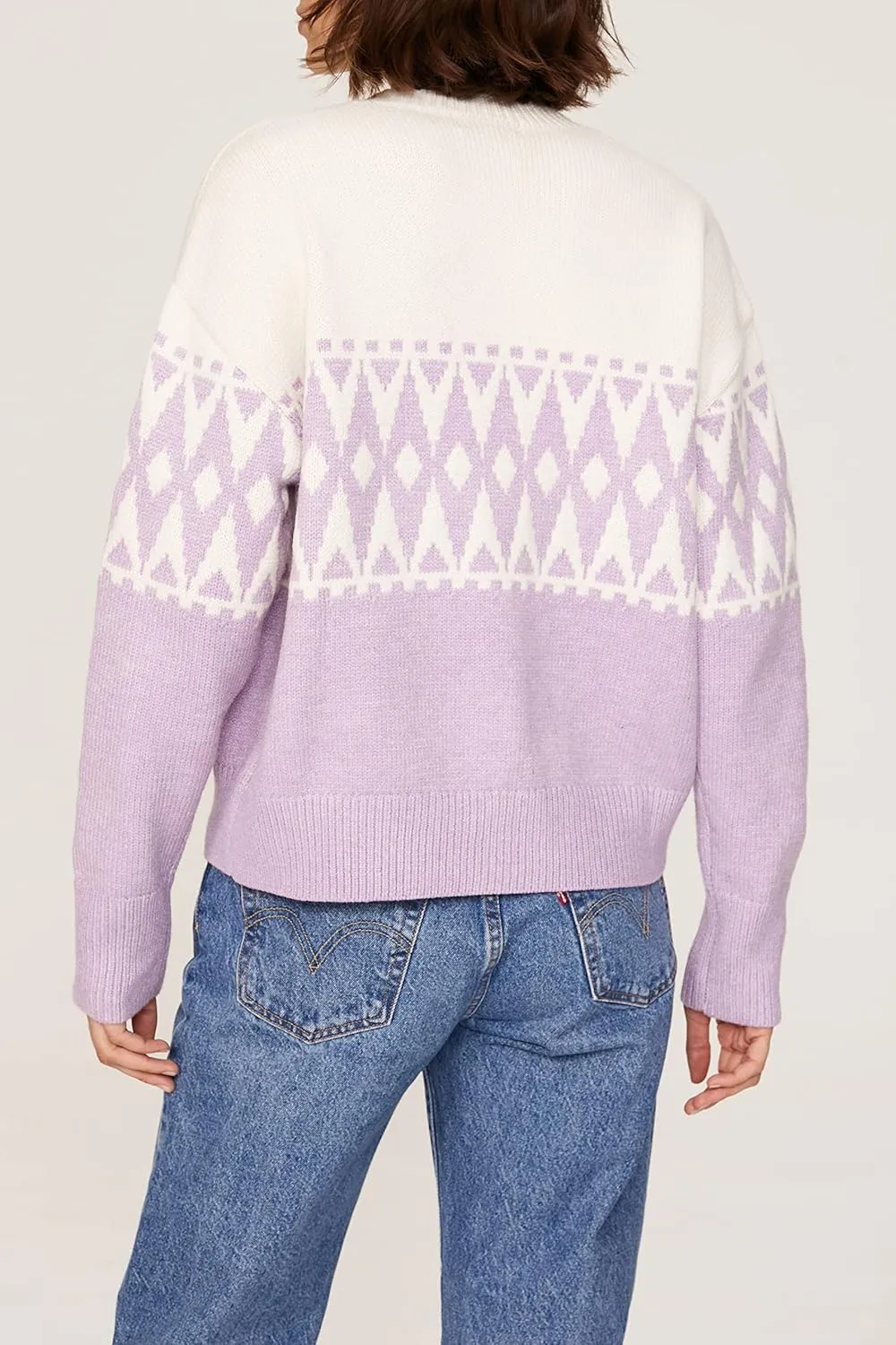 RTR Design Collective Bonnie Fair Isle Cardigan Sweater