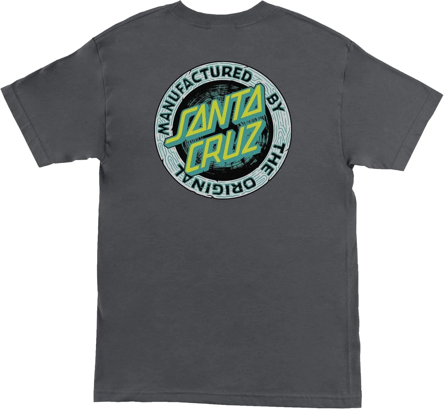 SANTA CRUZ Men's S/S T-Shirt Carved MFG Skate T-Shirt