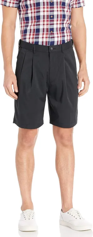 Savane Men's Pleated Mirco Fiber Short