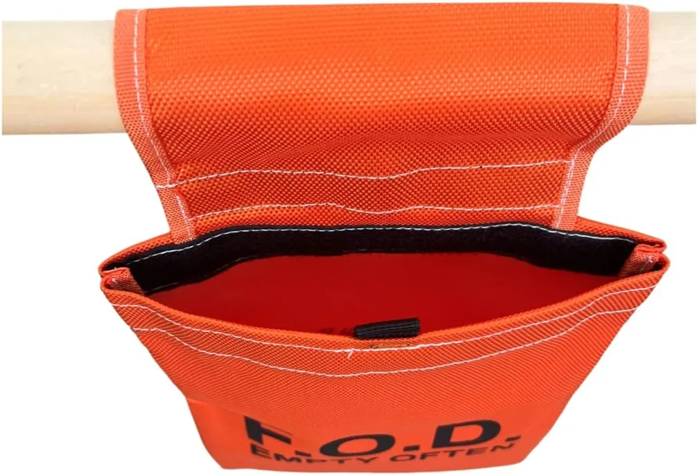 Scaffolding Hanging Small FOD Bag - Made From 1000 Denier Cordura Ideal for Aerospace, Aviation Industry - Help Eliminate Foreign Object Debris