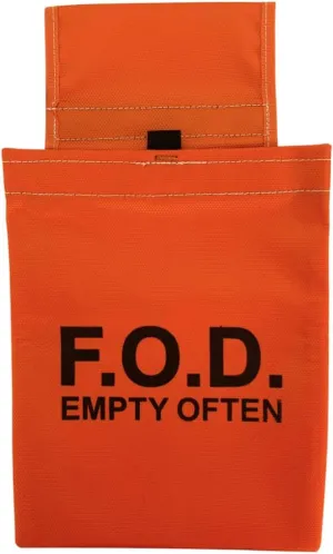 Scaffolding Hanging Small FOD Bag - Made From 1000 Denier Cordura Ideal for Aerospace, Aviation Industry - Help Eliminate Foreign Object Debris