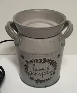 Scentsy Live Simply Full Size Wax Warmer