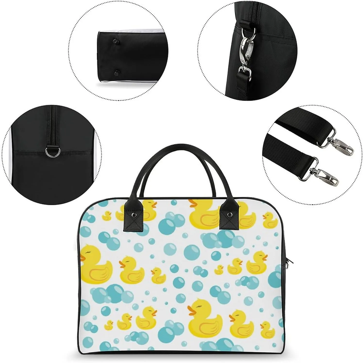 Seamless Patterns in Dental Dentistry Travel Handbag with A Large Capacity Design That Can Be Reused