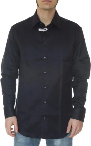 Shirt Uomo KCCM5LKCC69 Blue Scuro Size 39