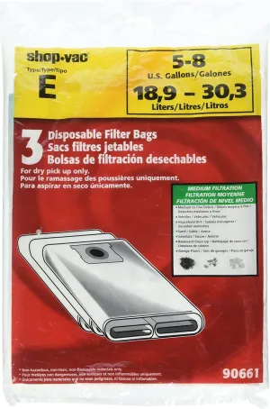 Shop-Vac 906-61 Paper Collection Bag