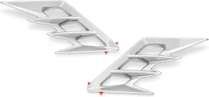 Show Chrome Accessories (52-959) Chrome GL1800 2018  Front Fender Vent Accent