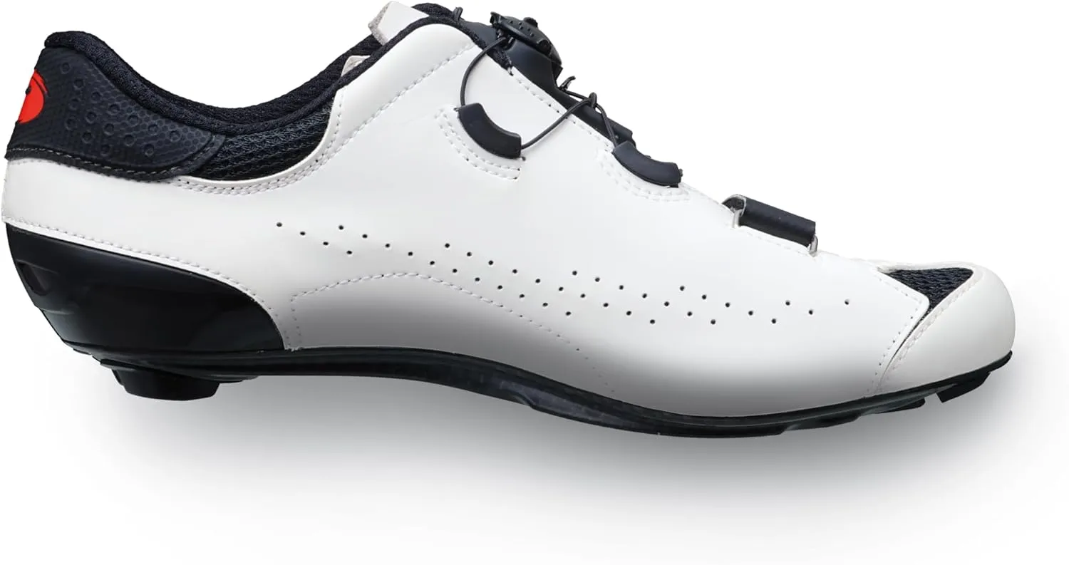 SiDI | Cycling Shoes, Professional Men's Road Bike Shoes SIXTY, Integrated Heel, Innovative Closure System, Vent Carbon Sole