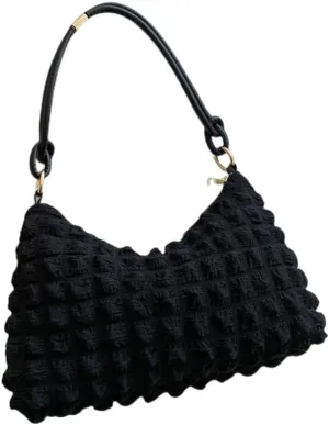 Soft Cloud Cotton Candy Women's Designer Handbag Gentle Shoulder Bag Lightweight Large Tote Bag Armpit Bag