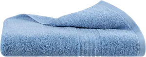Southern Tide Performance Oversized Bath Towel - 600 GSM Cotton Blend Highly Absorbent and Quick Dry Bath Towel - Super Soft Hotel Quality Towel (33 x 65 Inches, Blue)